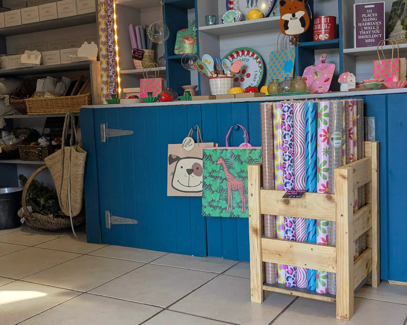 Wrapping Paper Stand