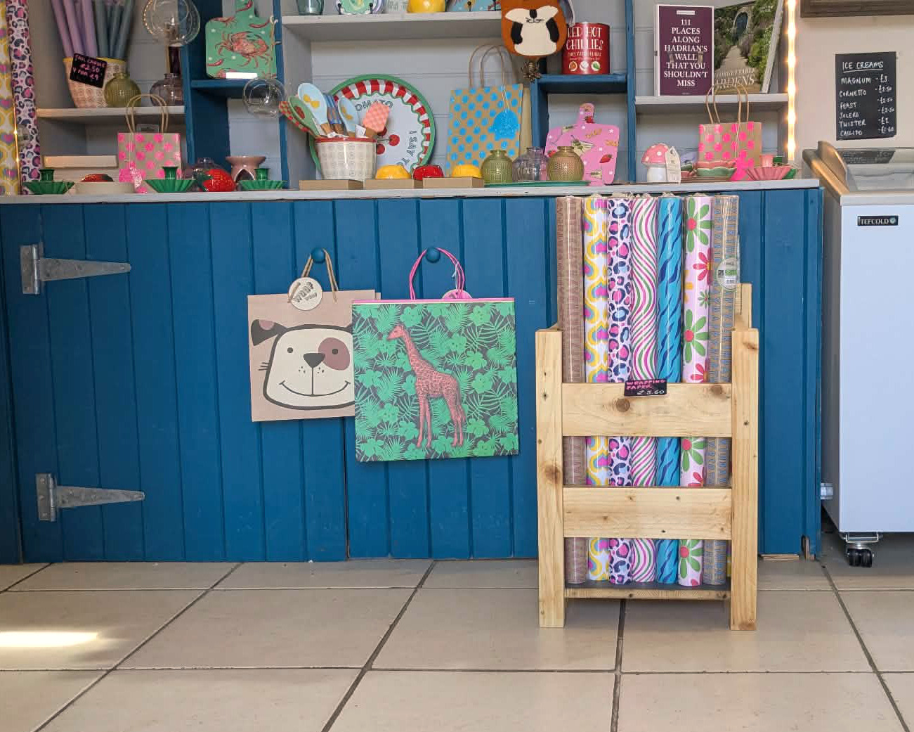 Wrapping Paper Stand
