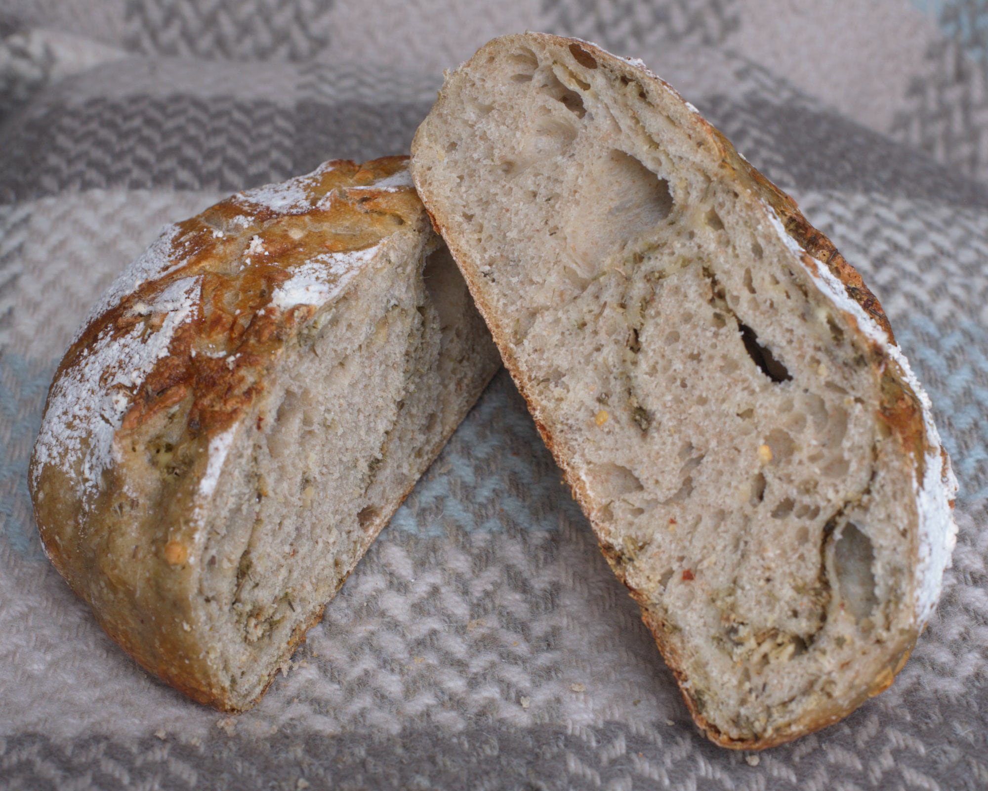 Cheese, Chilli & Thyme Sourdough 1Kg