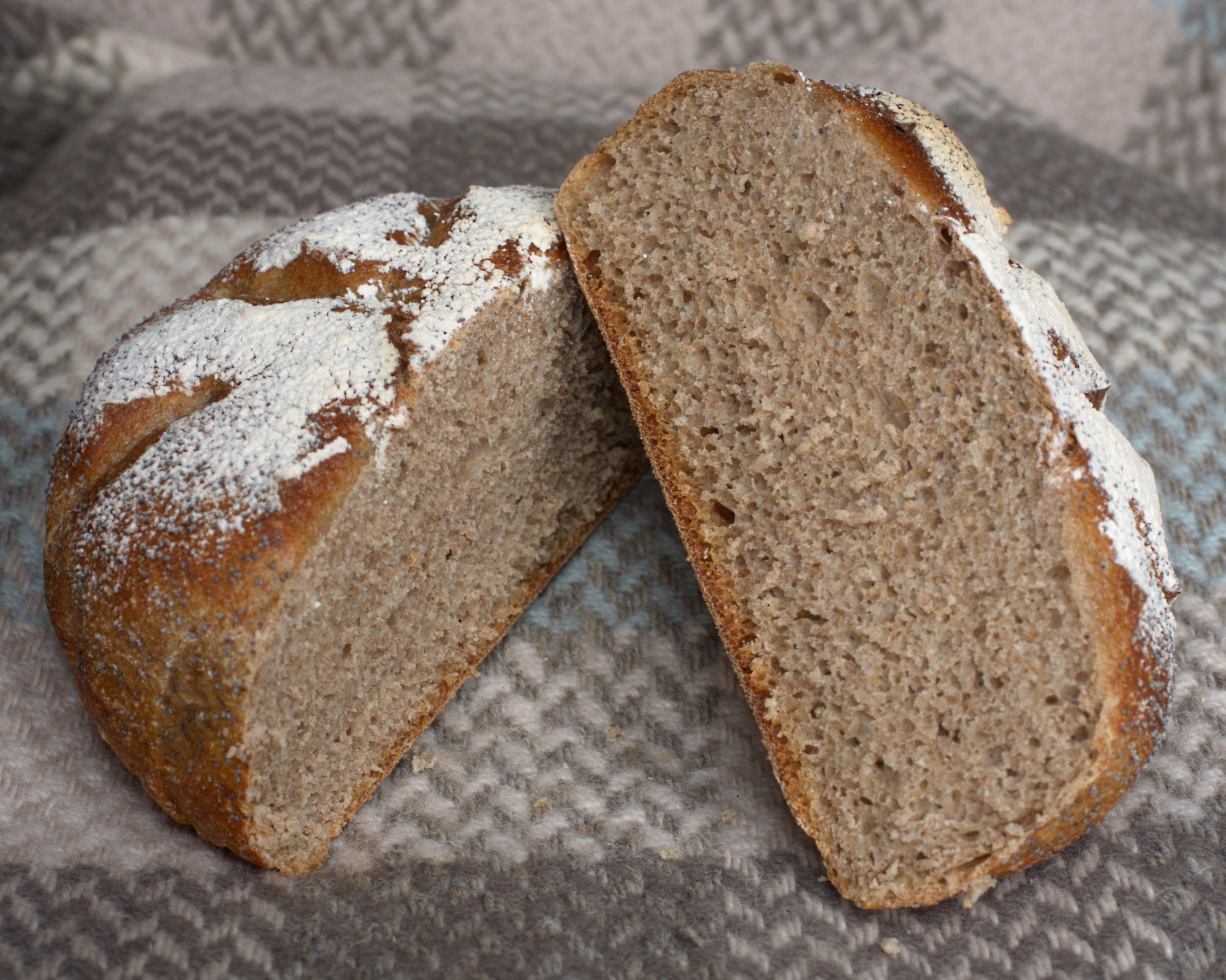 Plain Rye Sourdough 800g